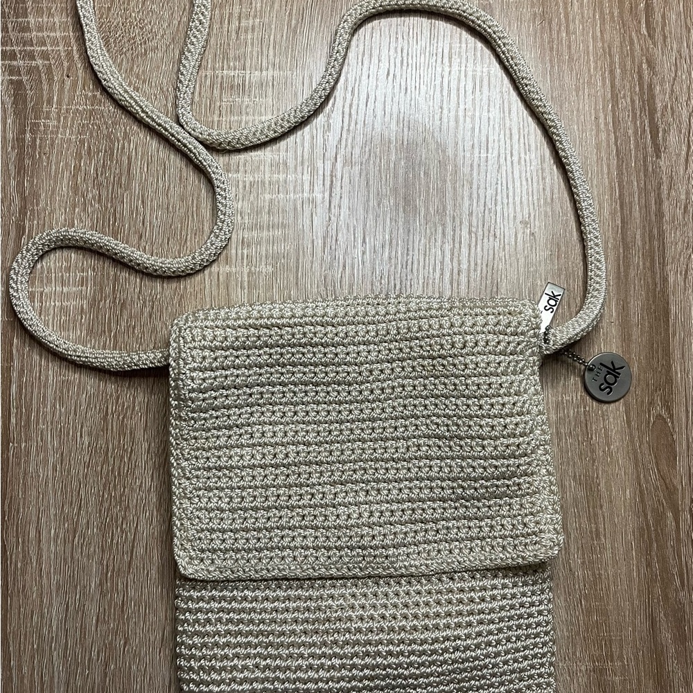 The Sak Beige Crossbody Bag
